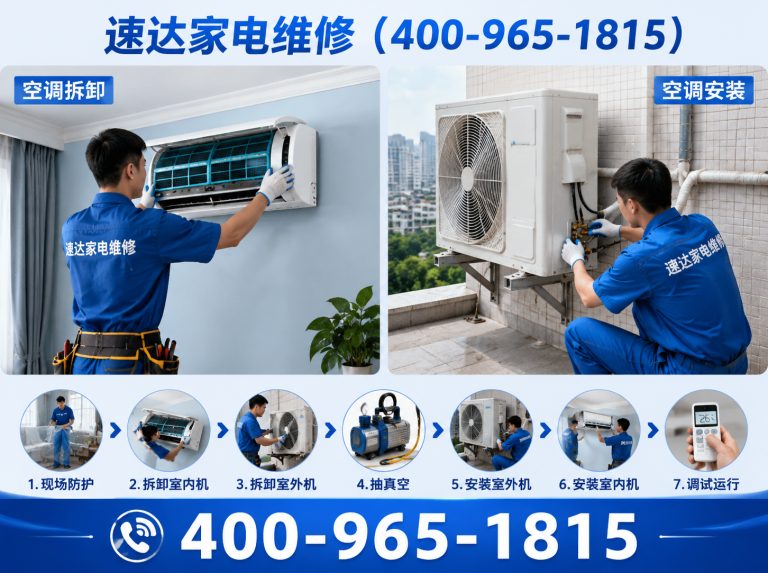 上饶中央空调维修展示图